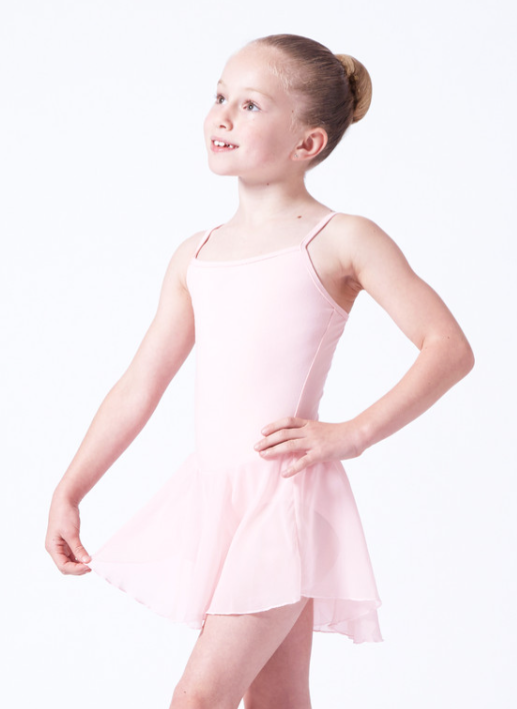 Girls Pink Skirted Ballet Leotard - Baby Ballet (COLLECT SEPTEMBER)